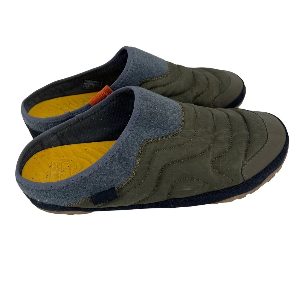 Teva ReEmber Slip On Shoes Mens 12 Green Quilted